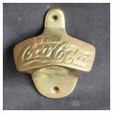 Vintage brass  Coca-Cola bottle opener