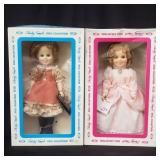 Pair of vintage  12"  Ideal Shirley Temple dolls