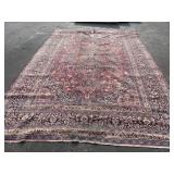 Vintage handmade Persian area rugApprox 8 1/2ï¿½