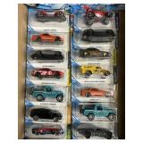 Group of 20 hot wheels