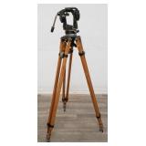 Miller metal & wood tripod