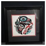 Kinstaadaal native art lithograph print