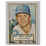 1952 Topps #219 Bobby Shantz Baseball Card.