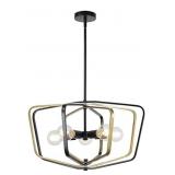 Industrial black and gold hanging ceiling p