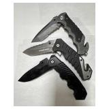 3 pocket knives