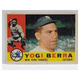 1960 Topps #480 Yogi Berra Baseball Card.