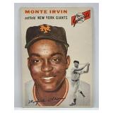 1954 Topps #3 Monte Irvin Baseball Card.