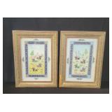 Pair of Persian paintings