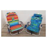 Pair of Tommy Bahama beach chairs