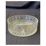 Vintage cut glass ashtray