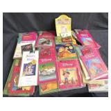 Box of Disney Read-Along cassettes and