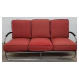 The Howell Co. art deco sofa