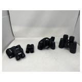 Lot of binoculars