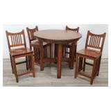 Royal Mission, Mission-style Bistro Set of 5