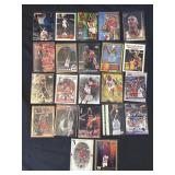 Group of 22 Michael Jordan basketball cards