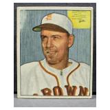 1950 Bowman #145 Jack Graham Baseball Card.