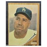 1962 Topps #500 Duke Snider Baseball Card.