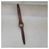 Vintage wood airplane propeller