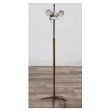 Mid-century modern brass floor lamp