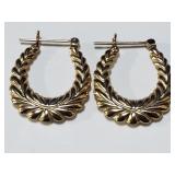 14k gold earrings