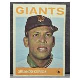 1964 Topps #390 Orlando Cepeda Baseball Card.