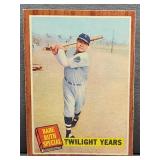 1962 Topps #141 Babe Ruth Baseball Card.