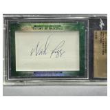 2015 Leaf Cut Signature History of Baseball Wade