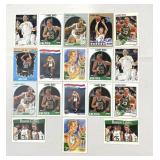 Lot of Larry Bird basketball cards