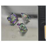 29.65ctw mystic topaz 12x12mm gemstones