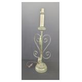 Vintage iron table lamp