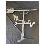 Vintage metal weather vane