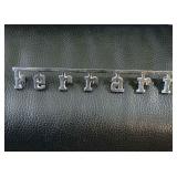 Vintage Ferrari 308 metal car emblem