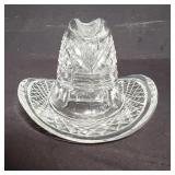 Waterford crystal cowboy hat paperweight