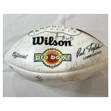 1994 Hawaii Pro Bowl autographed football