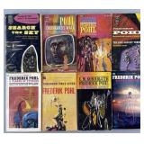 8 1st Ed Sci Fi Frederick Pohl Books Signed