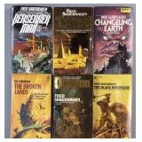 6 1st Ed Science Fiction Fred Saberhagen Books