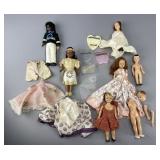 7 Dolls, 5 Storybook & 2 Native American