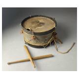 Antique Snare Rope Drum