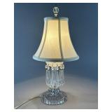 Vintage Crystal Prism Table Lamp