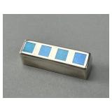 Nanna Ditzel Georg Jensen Silver Enamel Brooch