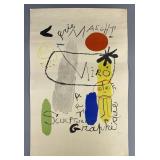 Joan Miro Galerie Maeght Exhibition Poster