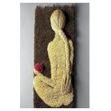 Don Freedman Midcentury Fiber Art Shag Tapestry