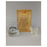 Monte Carlo Cigar Box & Jack Daniels Glass