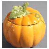 Ceramic Pumpkin Cookie Jar