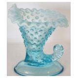 Fenton Glass Cornucopia