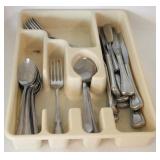 Tray of Silverware