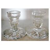 Pair of Waterford Candle Holders