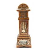 Ezra Brooks Grandfather Clock Bottle - 12" tall