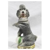 Jim Beam "Penny" Poodle Bottle - 12" tall