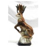 Jim Beam Jackalope Bottle - 14" tall